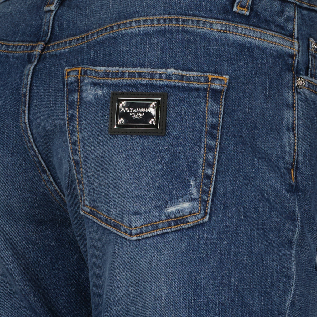 Pantaloni Pantalon jeans Dolce & Gabbana Blu Femme