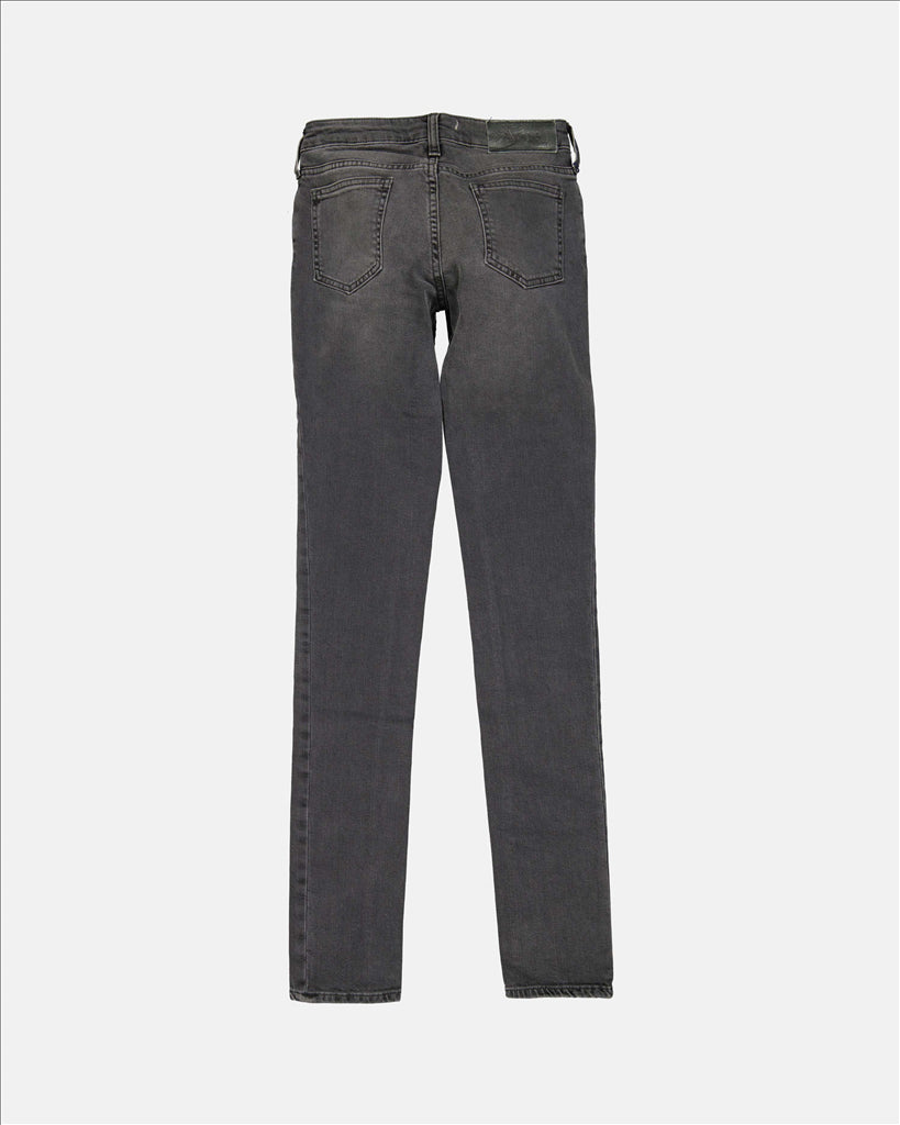 Pantalones Pantalones Jeans Acne Jeans Gris Mujeres
