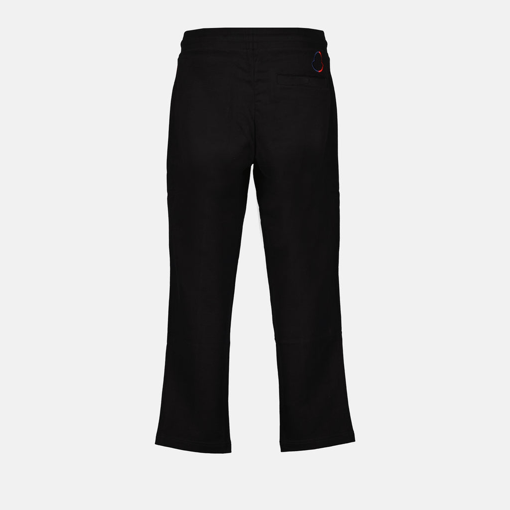 Calças Calças de Jogging Moncler Preto Homme