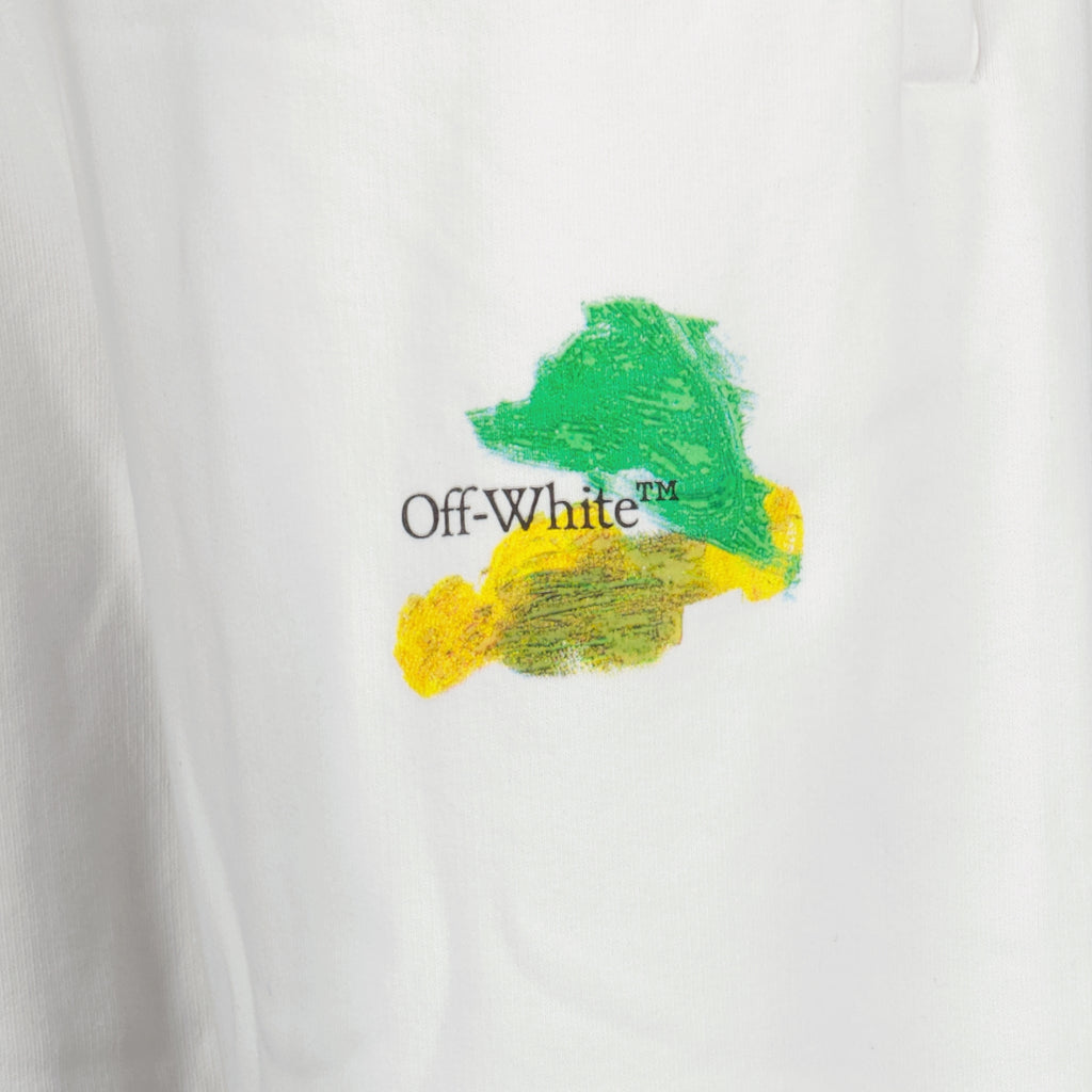 Pantalons Pantalon jogging Arrow Brush Off-White Blanc Homme