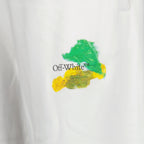 Pantalons Pantalon jogging Arrow Brush Off-White Blanc Homme