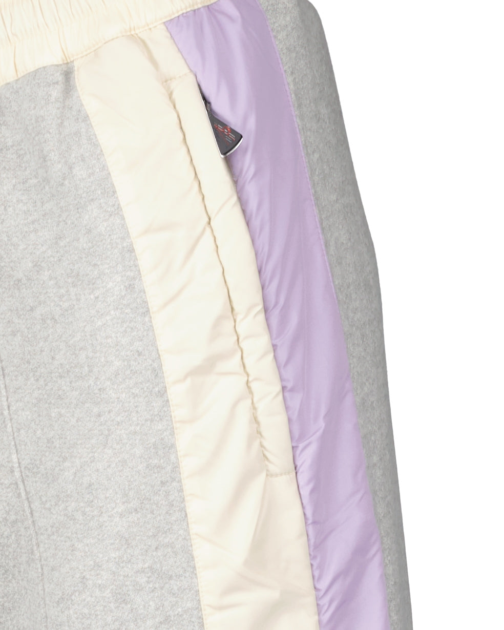 Pantalons Pantalon jogging évasé Moncler Grenoble Gris Femme