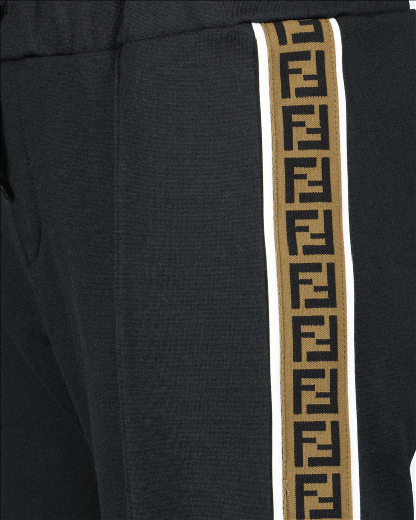 Bekleidung Pantalon jogging FF Fendi Schwarz Kinder