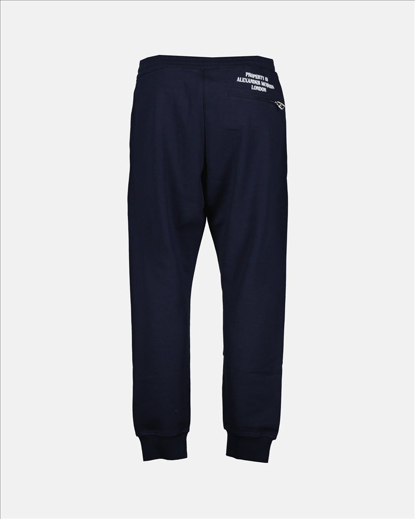 Pantalons Pantalon jogging Alexander McQueen Bleu Homme