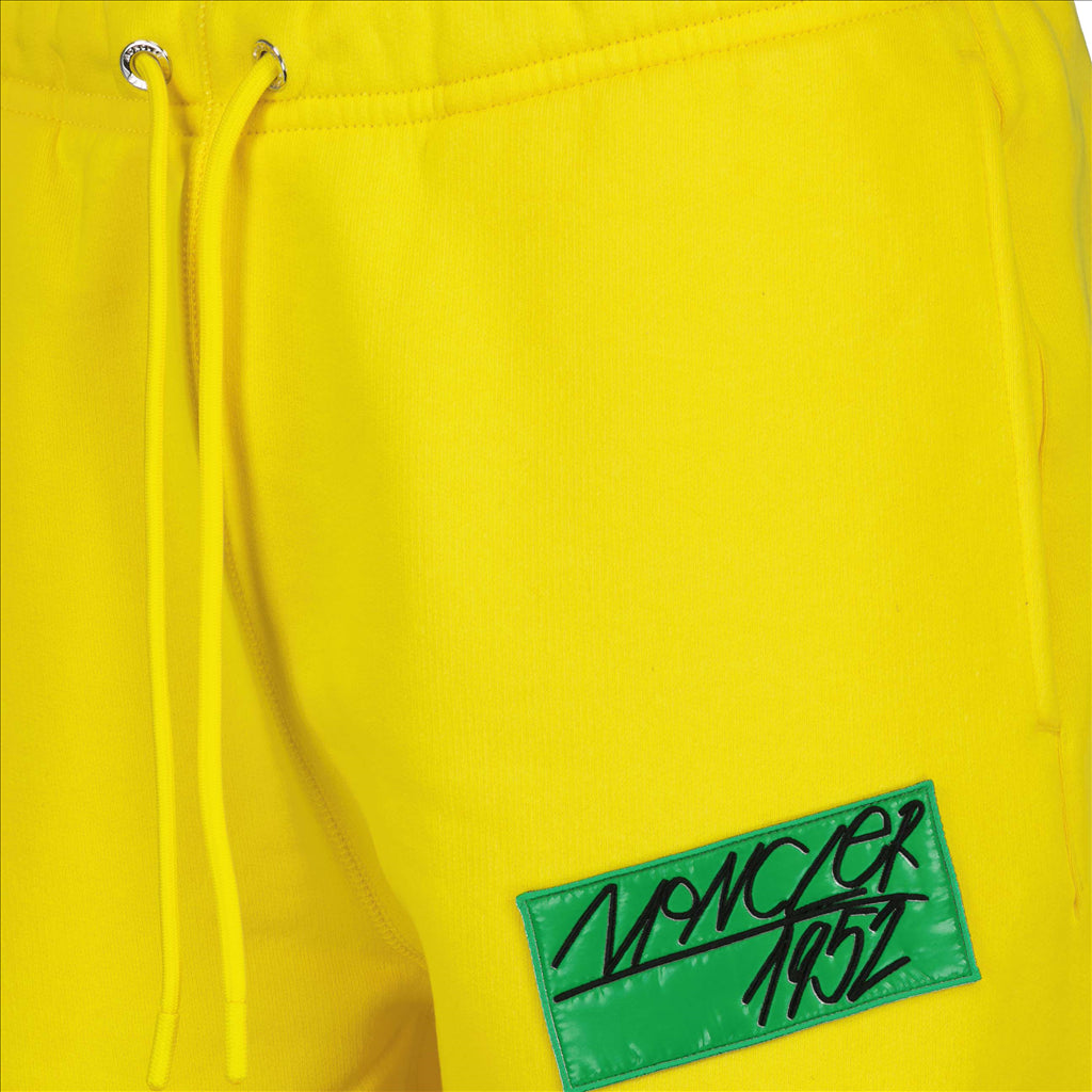 Pantalons Pantalon jogging Moncler Genius Jaune Homme