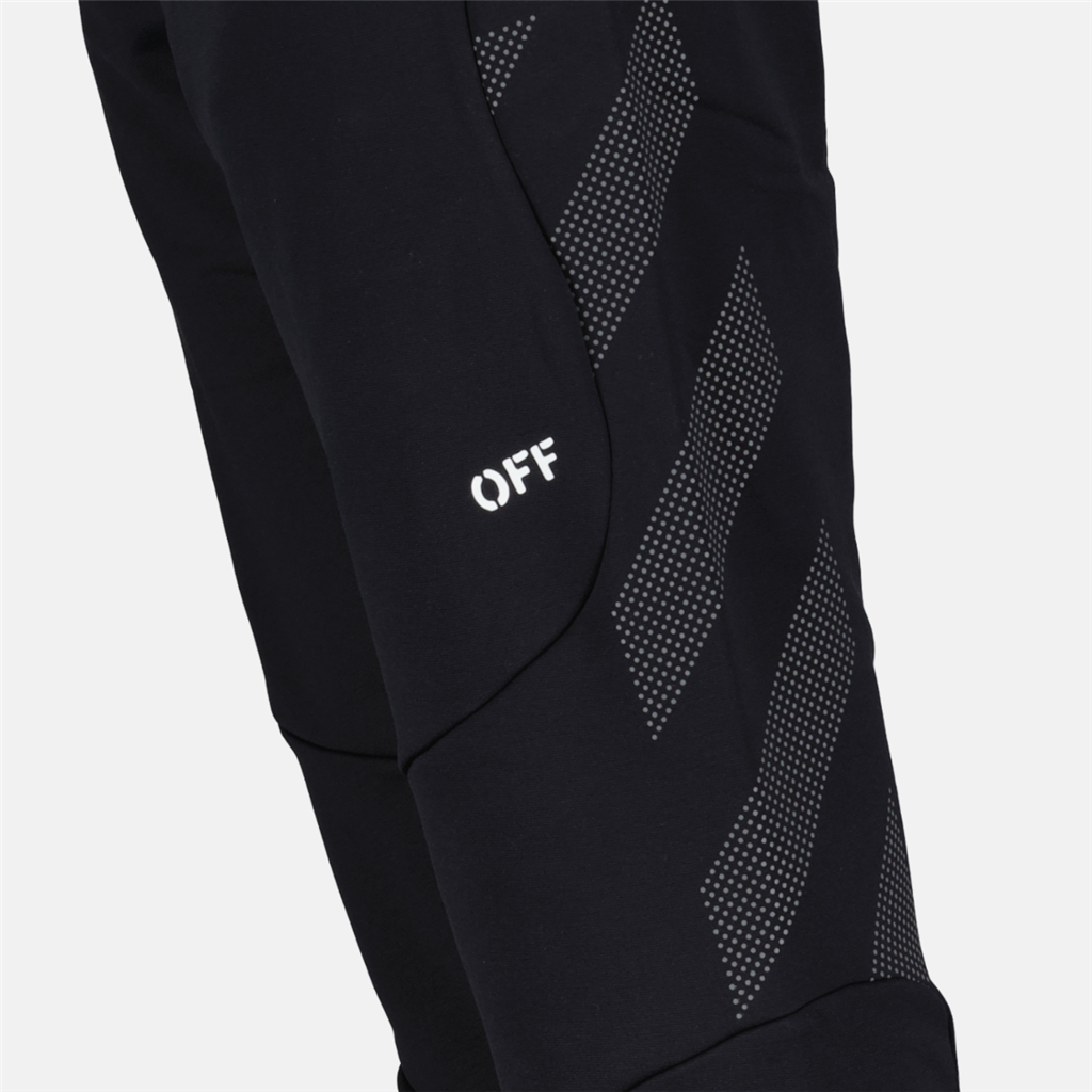 Pantalons Pantalon jogging Off Stamp Off-White Noir Homme