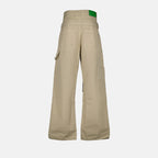 パンツ 大きいパンツ Off-White ベージュ 男