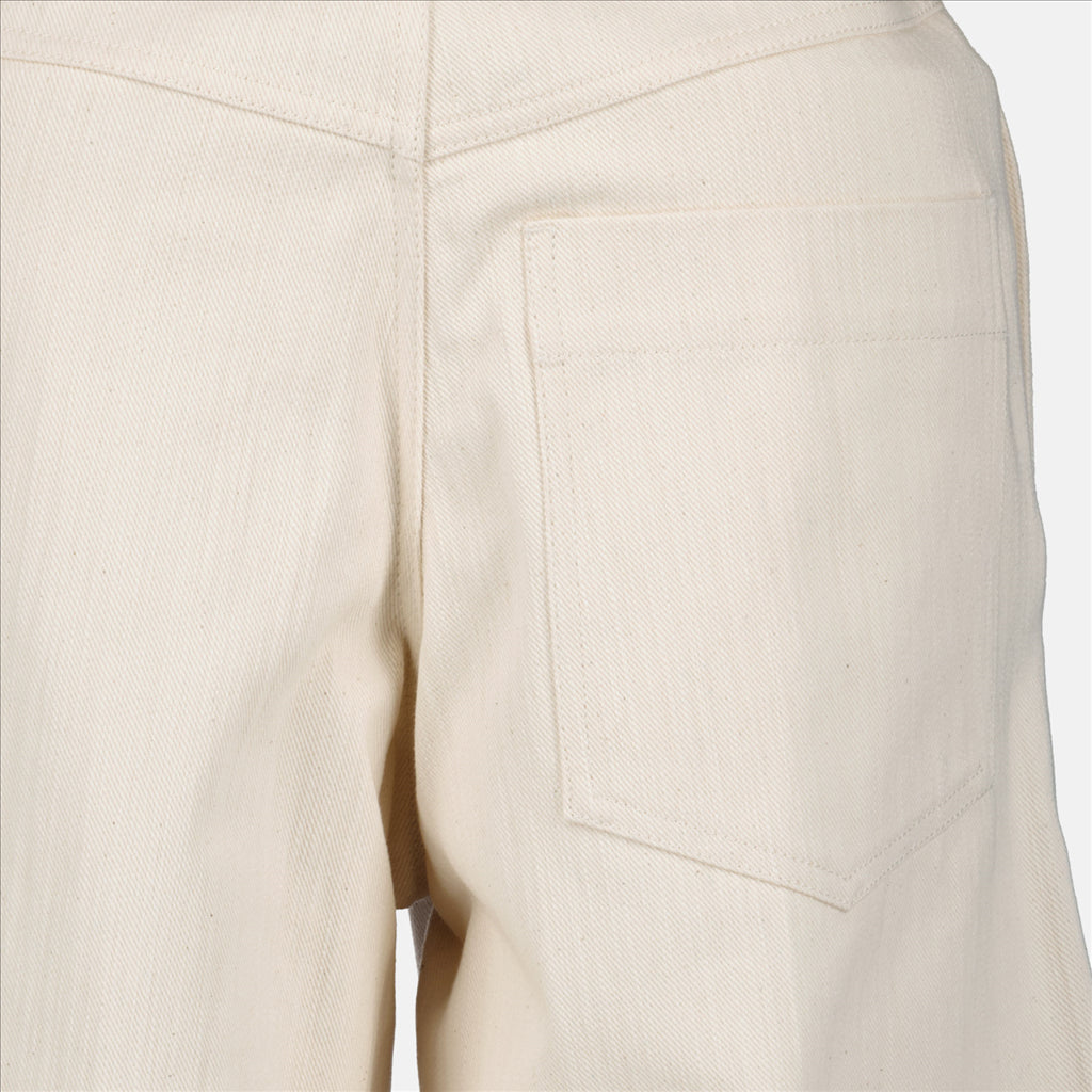 Pantalons Pantalon large Moncler Genius Beige Femme