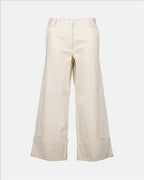 Pantalons Pantalon large Moncler Genius Beige Femme