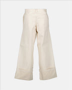Pantalons Pantalon large Moncler Genius Beige Femme