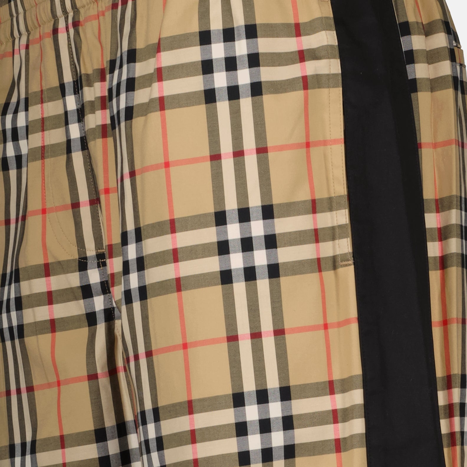 Hosen Pantalon à carreaux Burberry Braun Femme