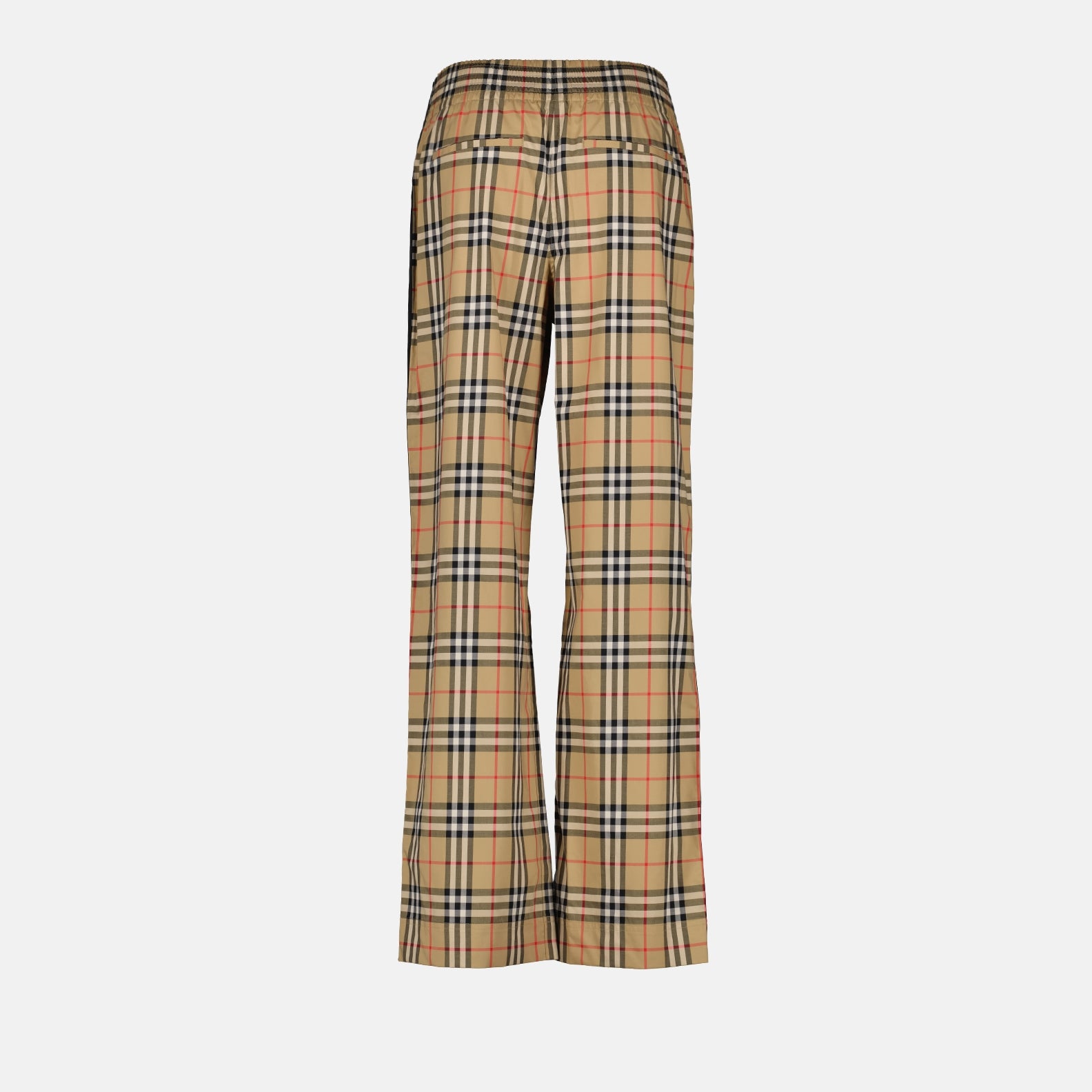 Hosen Pantalon à carreaux Burberry Braun Femme
