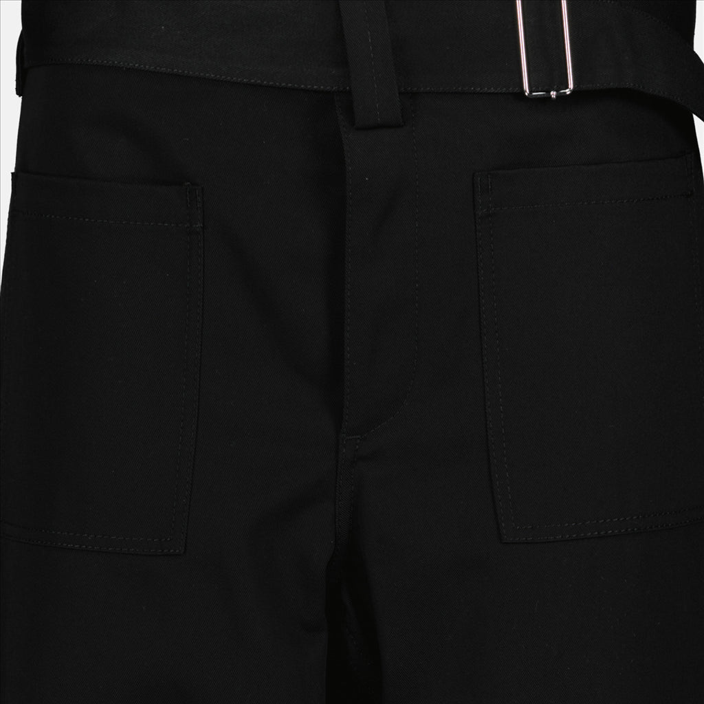 팬츠 Pantalon cargo Alexander McQueen 검은색 Femme