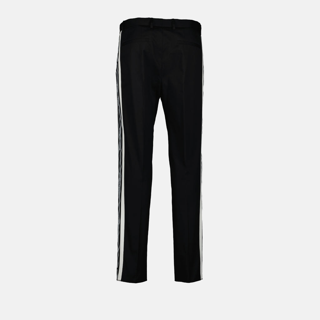 Pants Side stripe pants Dolce & Gabbana Black Man