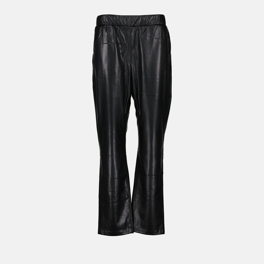 Pants Colton faux leather pants Anine Bing Black Women