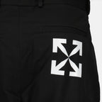 Pants Single Arrow Trousers Off-White Black Man