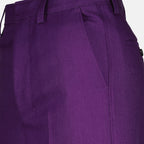 Pantalons Pantalon à pinces Ami PARIS Violet Unisexe