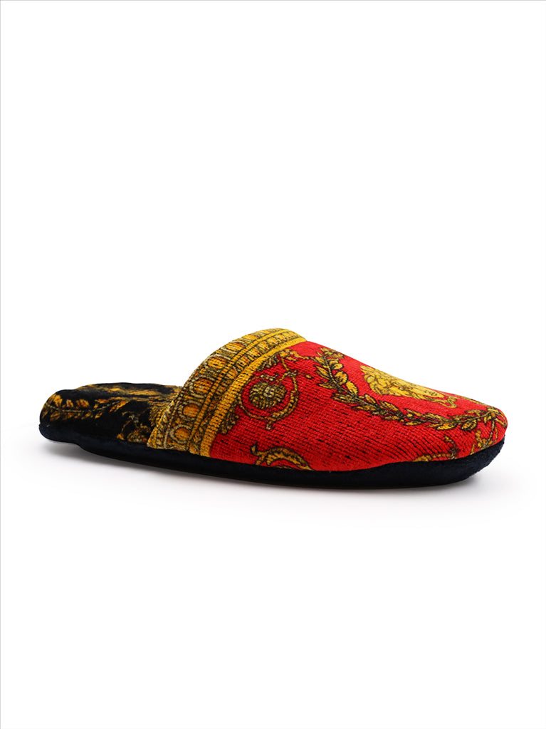 Ropa interior y homewear Pantoufles Barocco Versace Rojo Unisexo