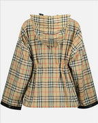 Parka à carreaux vintage