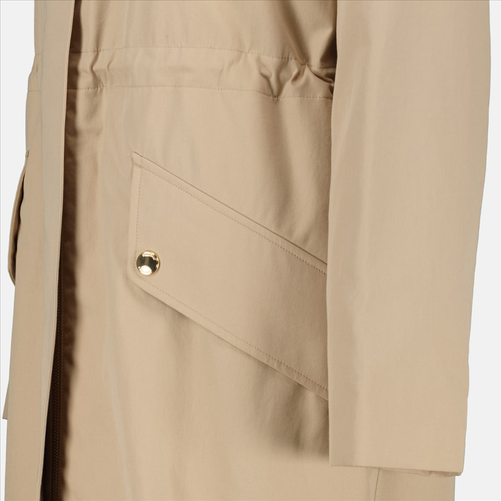 Manteaux Parka longue Burberry Beige Femme