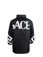 Clothing Greca parka Versace Black Kids