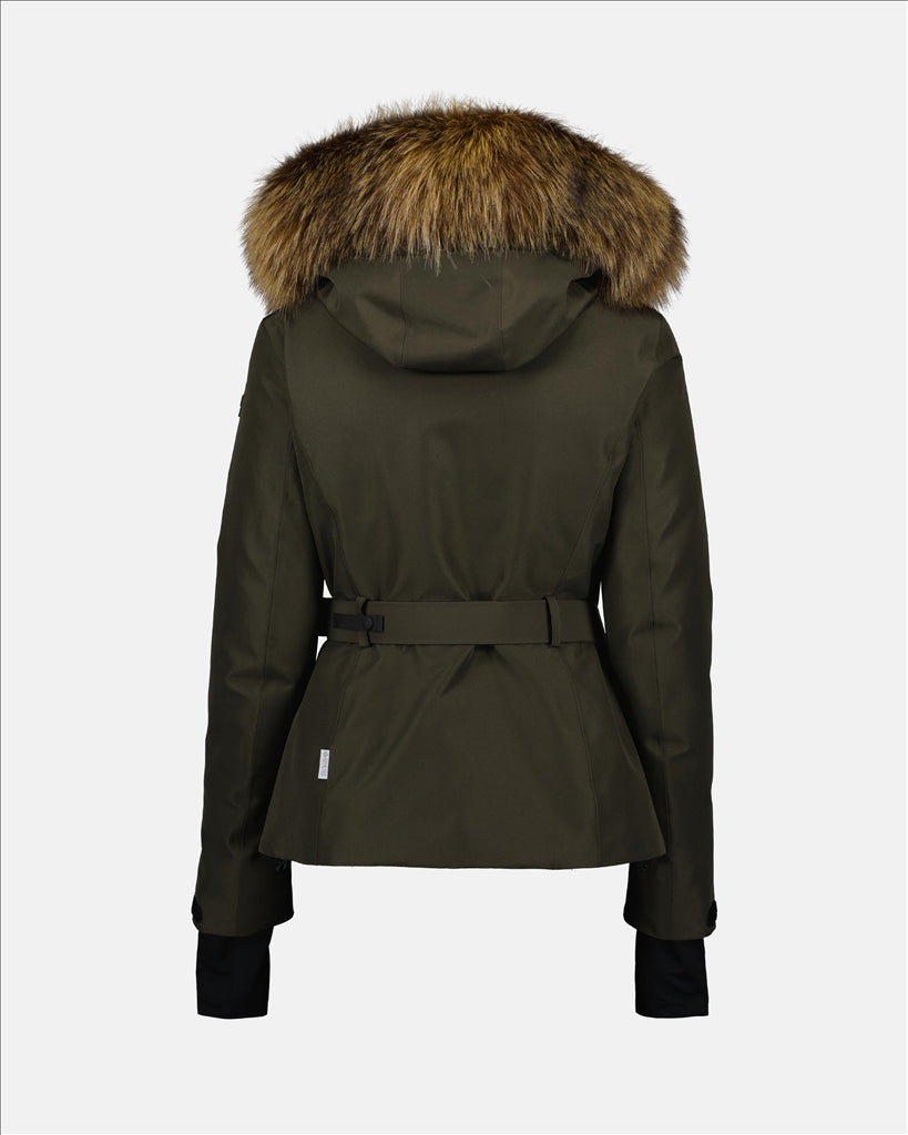 Manteaux Parka Laplance Moncler Grenoble Vert Femme