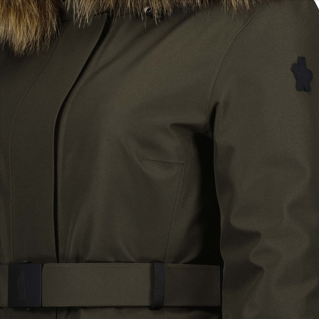 Manteaux Parka Laplance Moncler Grenoble Vert Femme