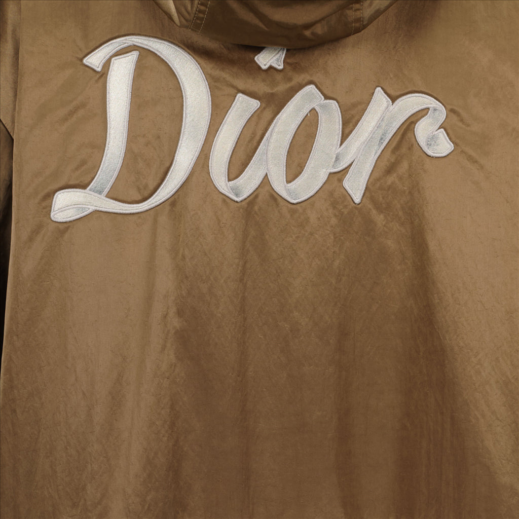 Coats Long parka Dior Brown Man