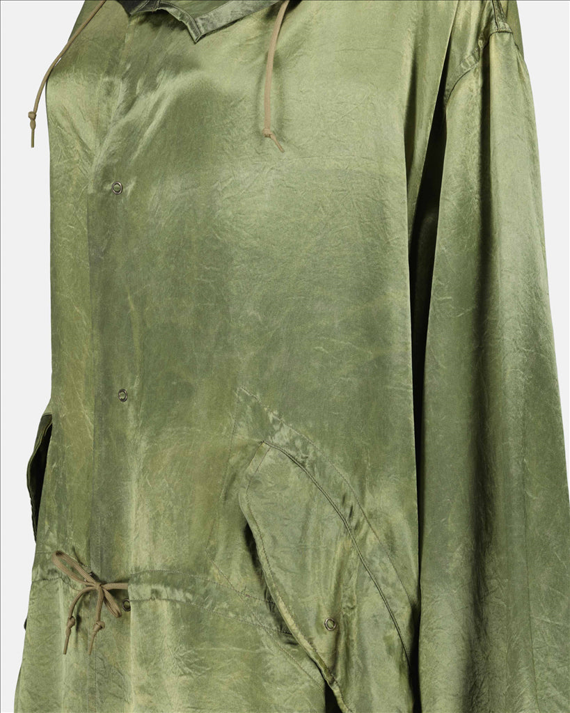 Vestes Parka longue Maison Margiela Vert Femme