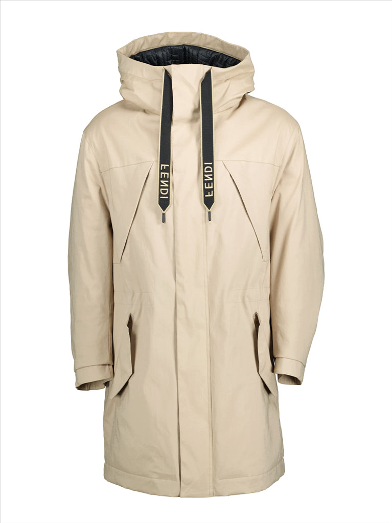 Mäntel Parka réversible Fendi Beige Homme