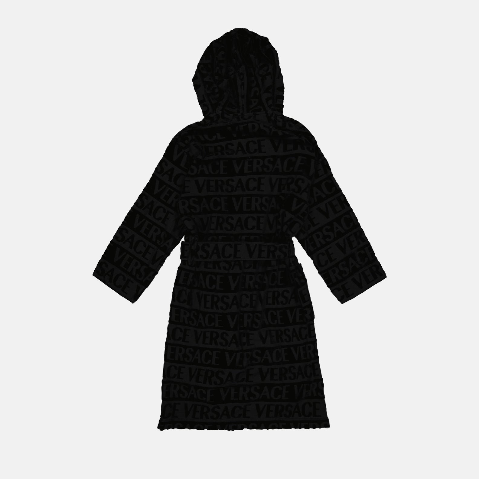 Unterwäsche und homewear Peignoir à logo Versace Schwarz Unisex