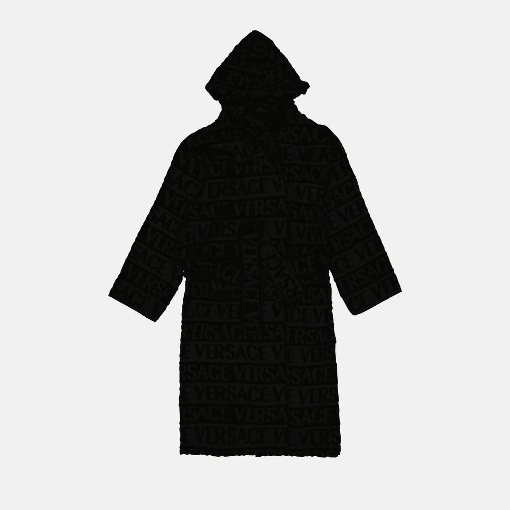 언더웨어 및 홈웨어 Peignoir à logo Versace 검은색 남여공용