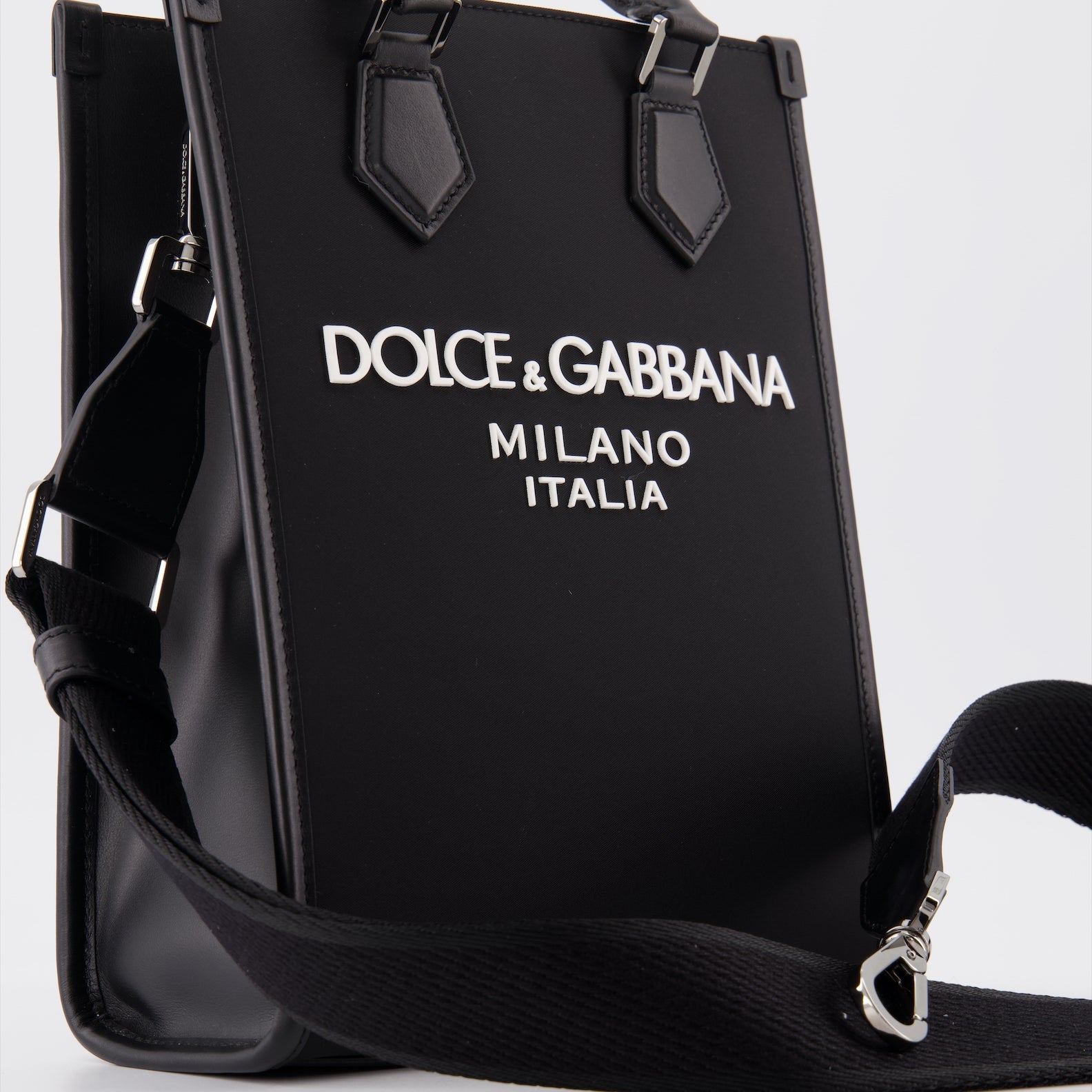 Sacs cabas Sacs cabas en nylon Dolce & Gabbana Noir Homme