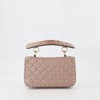 Handbags and shoulder bags Rockstud Spike bag Valentino Garavani Beige Women
