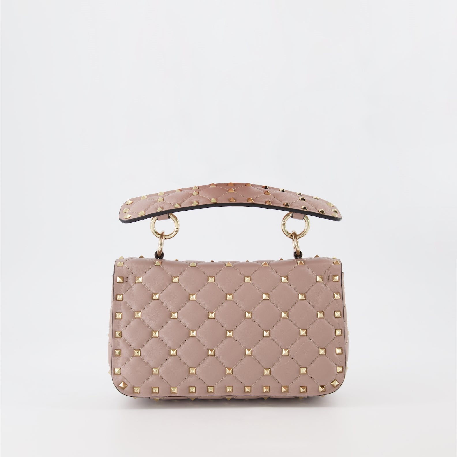 Handbags and shoulder bags Rockstud Spike bag Valentino Garavani Beige Women