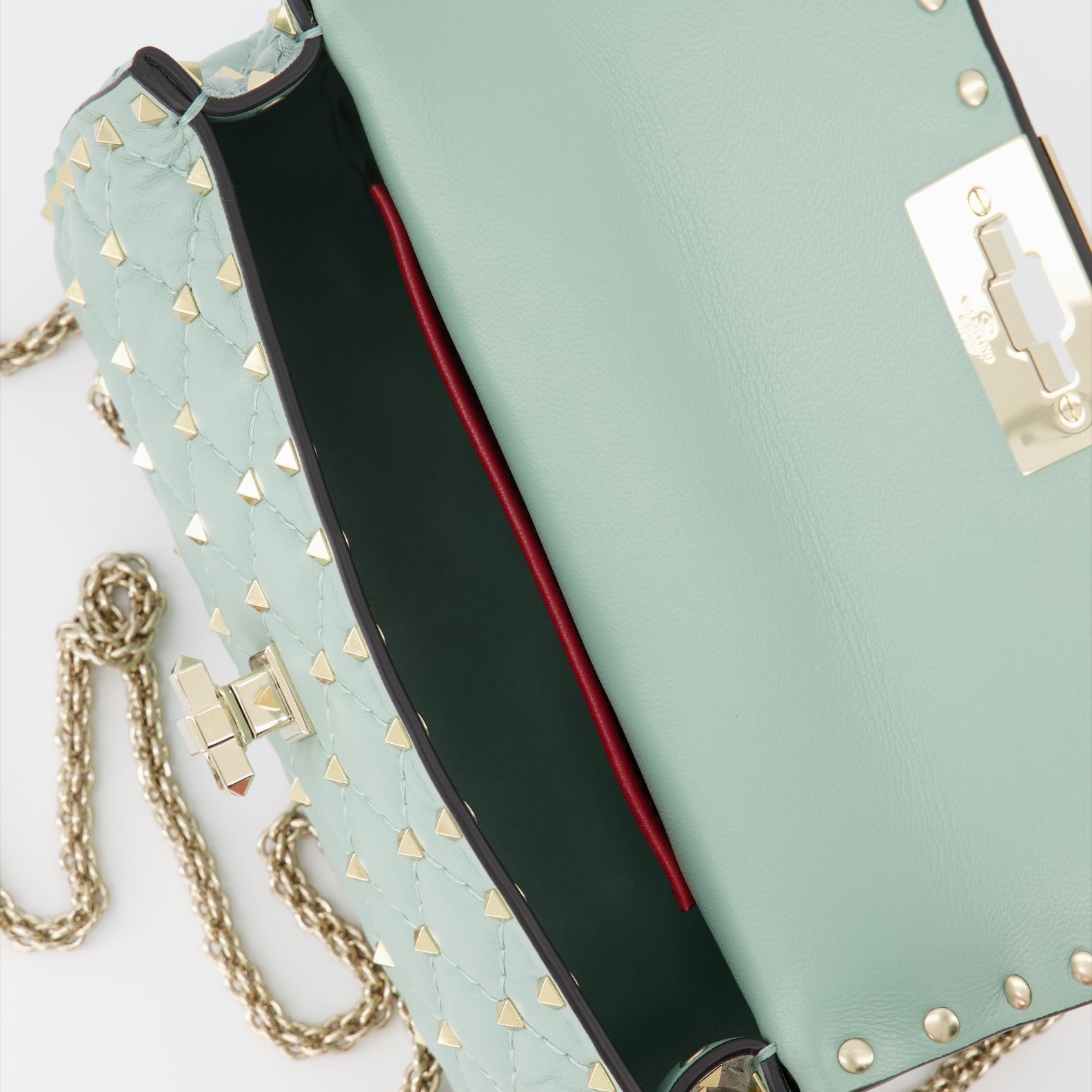 Handbags and shoulder bags Rockstud Spike bag Valentino Garavani Green Women