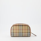 Bolsas pequenas Petite pochette Check Burberry Bege Femme