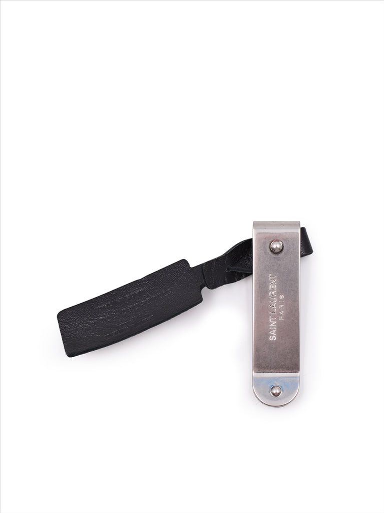Petite maroquinerie Pince à billets Saint Laurent Gris Homme