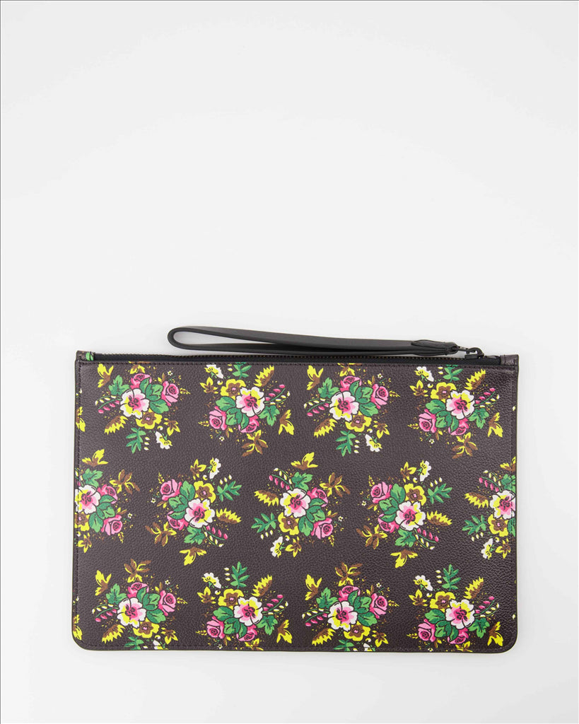 Sacs à main et épaule Pochette à fleurs Noir Kenzo Noir Femme