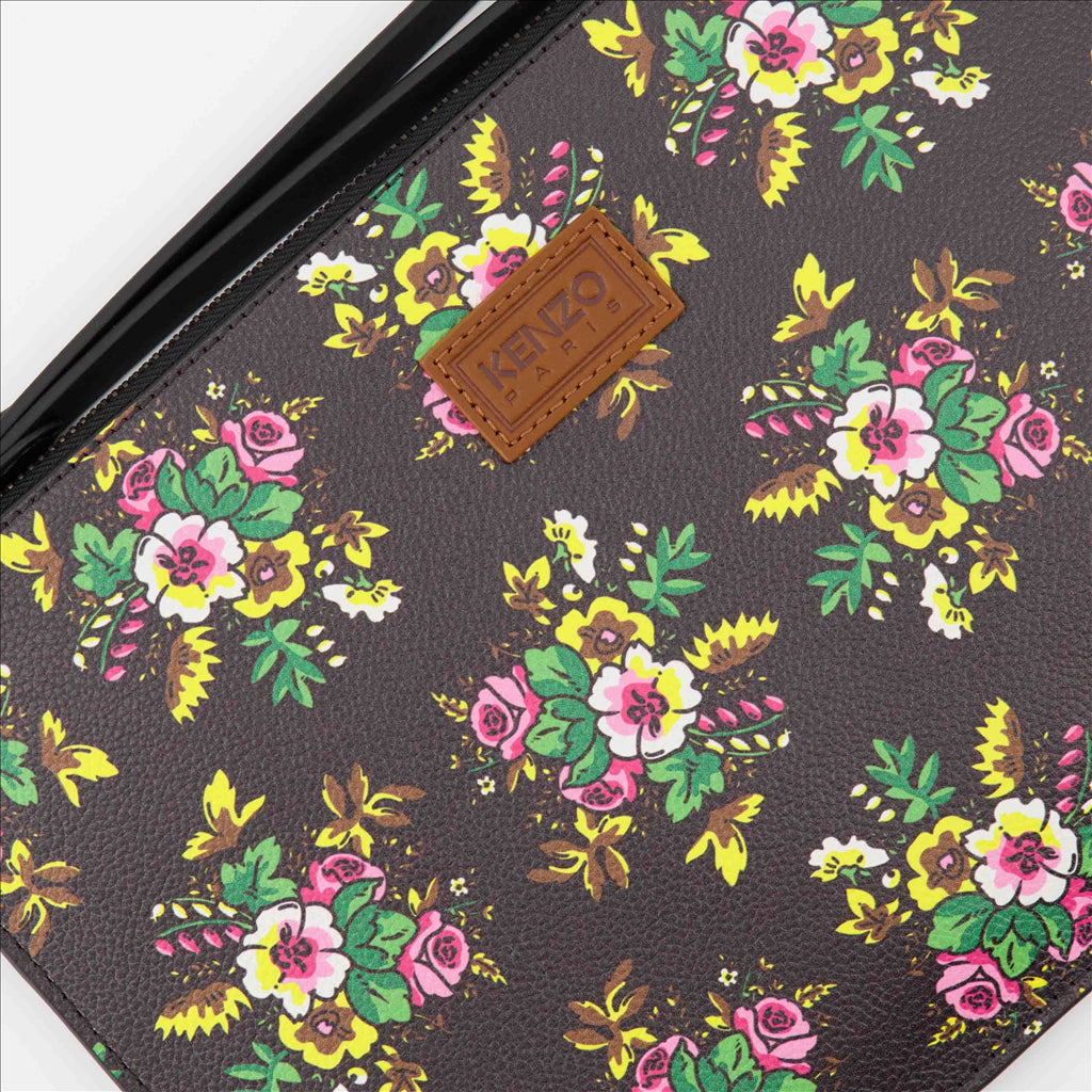 Sacs à main et épaule Pochette à fleurs Noir Kenzo Noir Femme