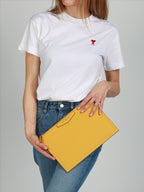 Pochettes Pochette Antigona Givenchy Jaune Femme