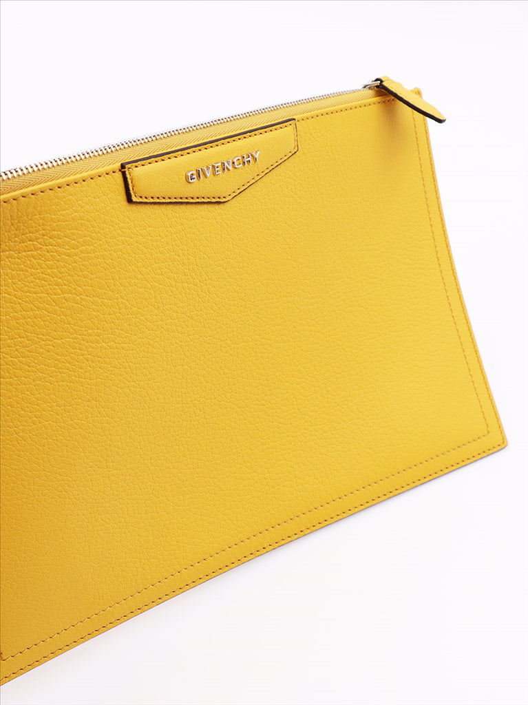 Pochettes Pochette Antigona Givenchy Jaune Femme