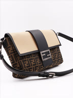 Crossbody bags Baguette Pouch Fendi Brown Man