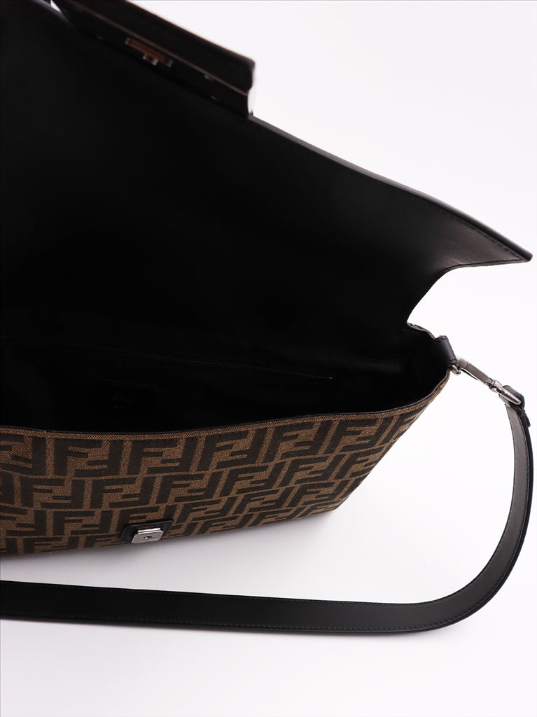 Crossbody bags Baguette Pouch Fendi Brown Man