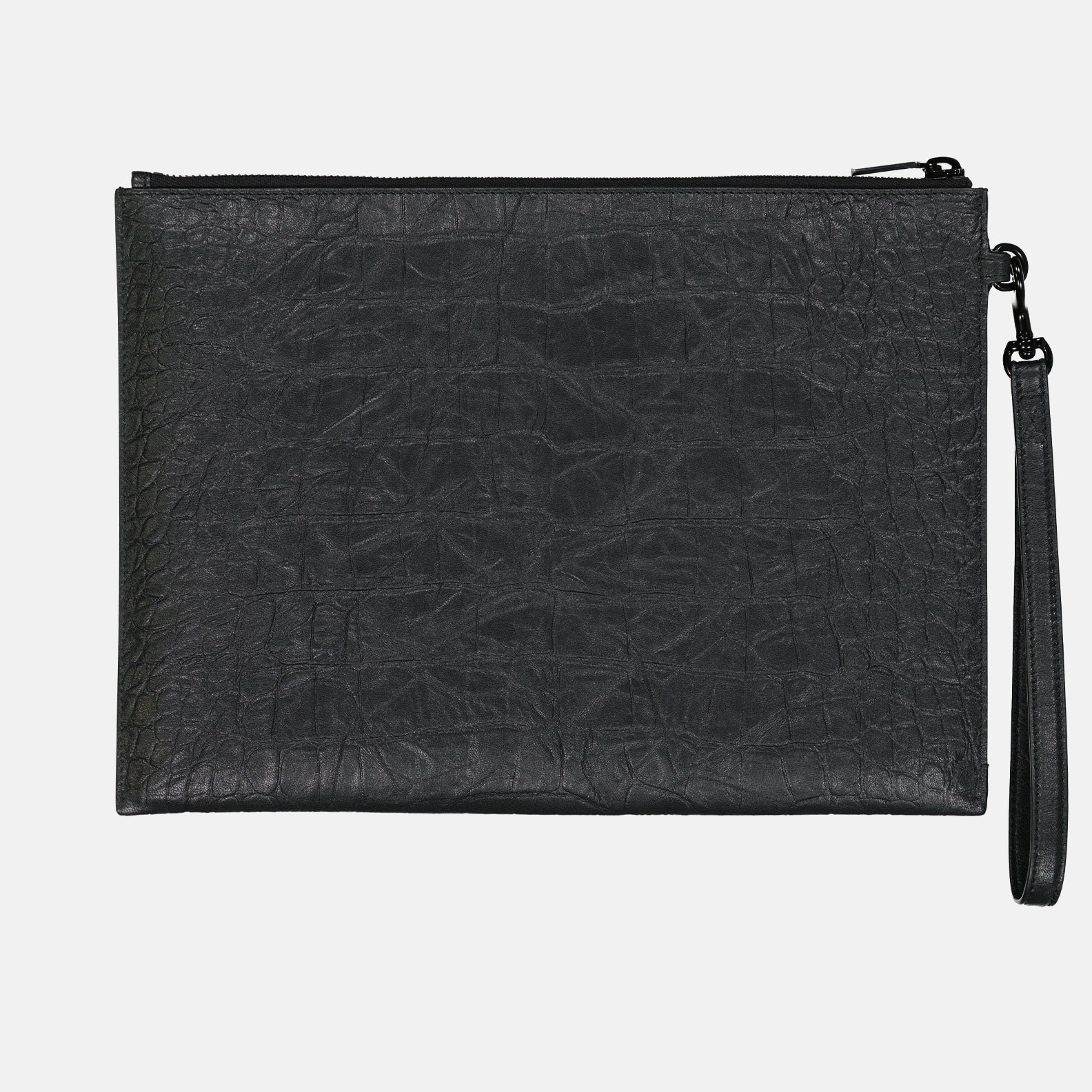 Pouches YSL clutch Saint Laurent Black Man
