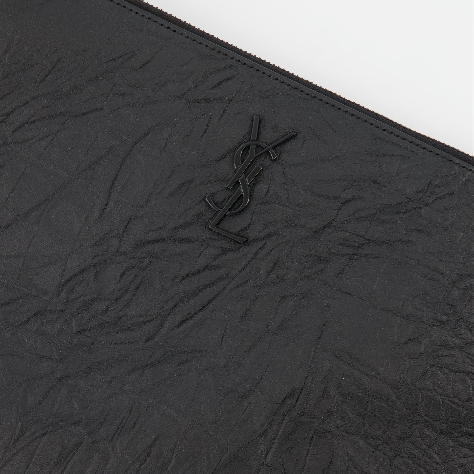 Pouches YSL clutch Saint Laurent Black Man