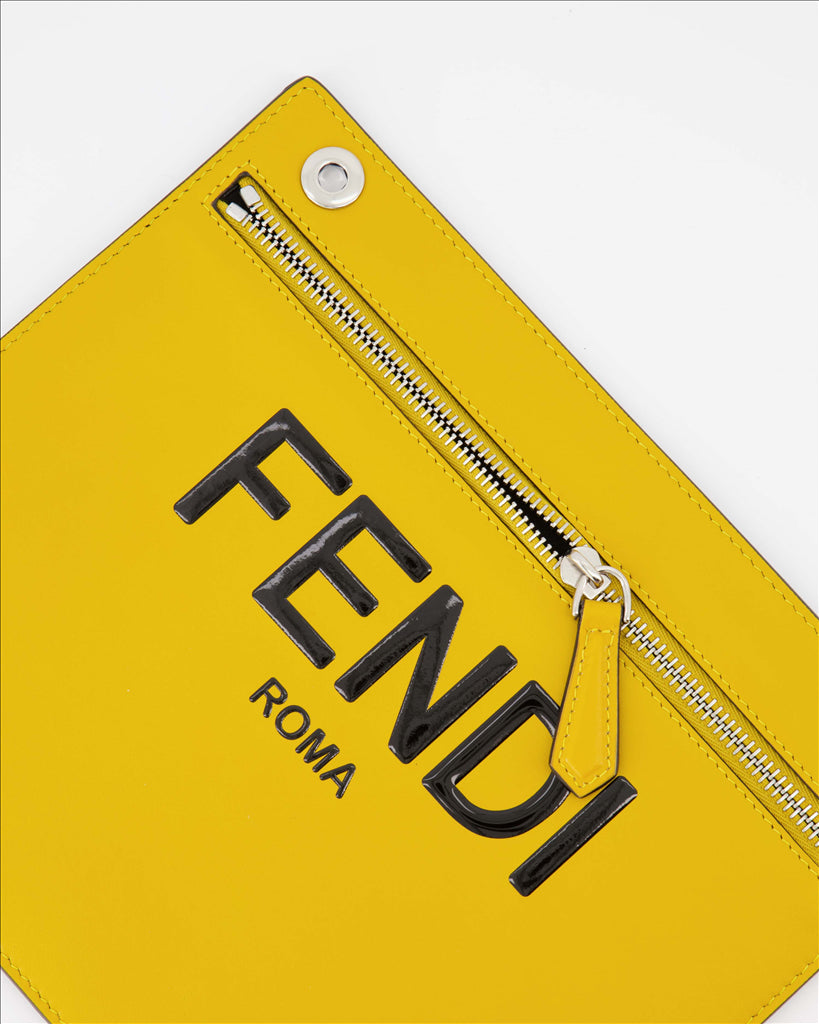 Pouches FF pouch Fendi Yellow Man