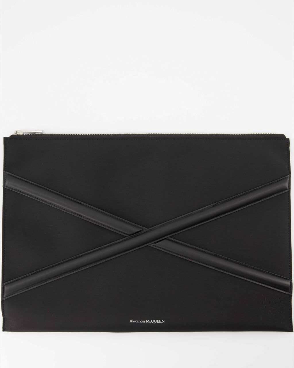 Bustine Pochette harnais Alexander McQueen Nero Homme
