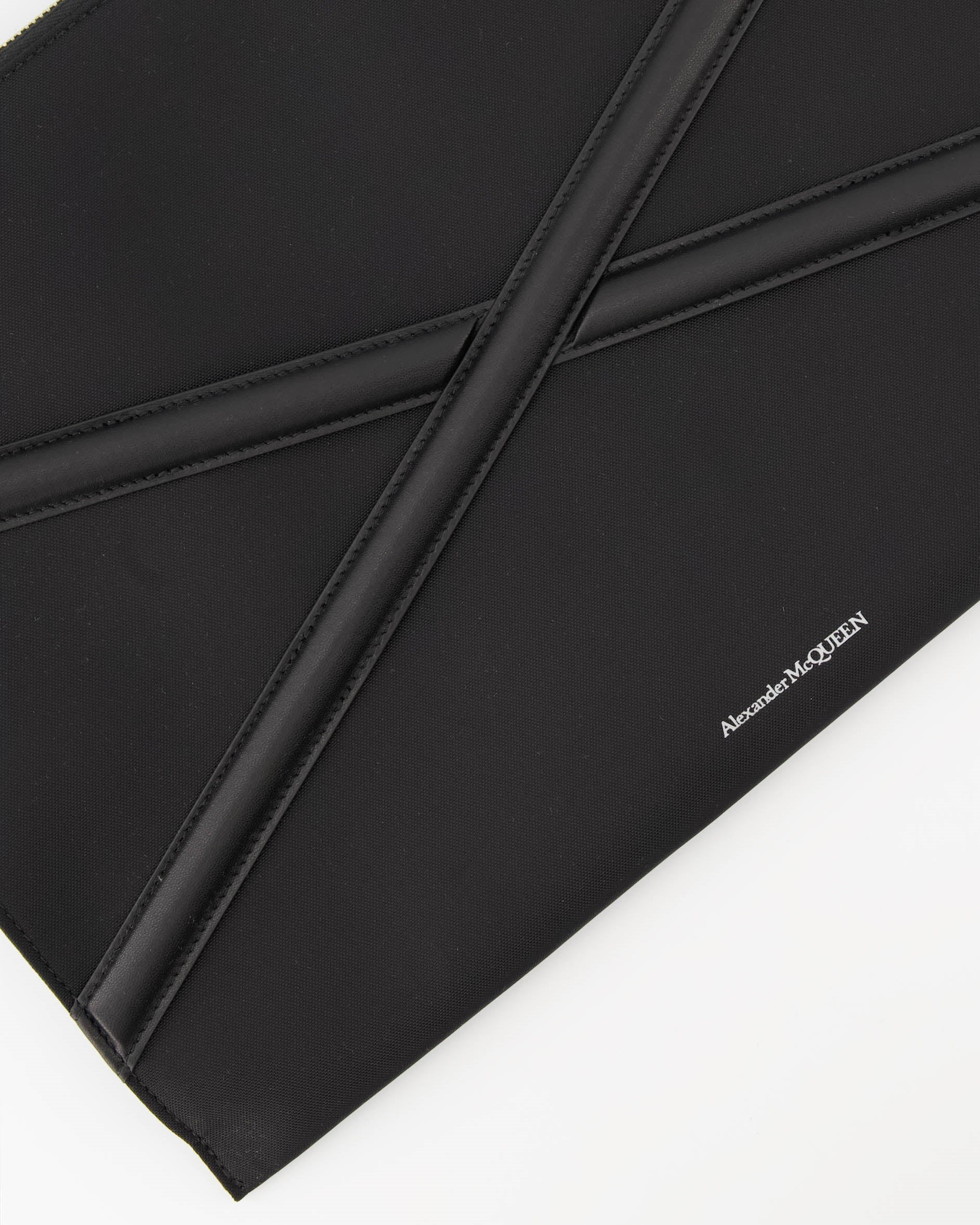 Bustine Pochette harnais Alexander McQueen Nero Homme