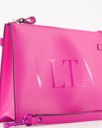 Bolsas pequenas Pochette VLTN Valentino Garavani Rosa Homme